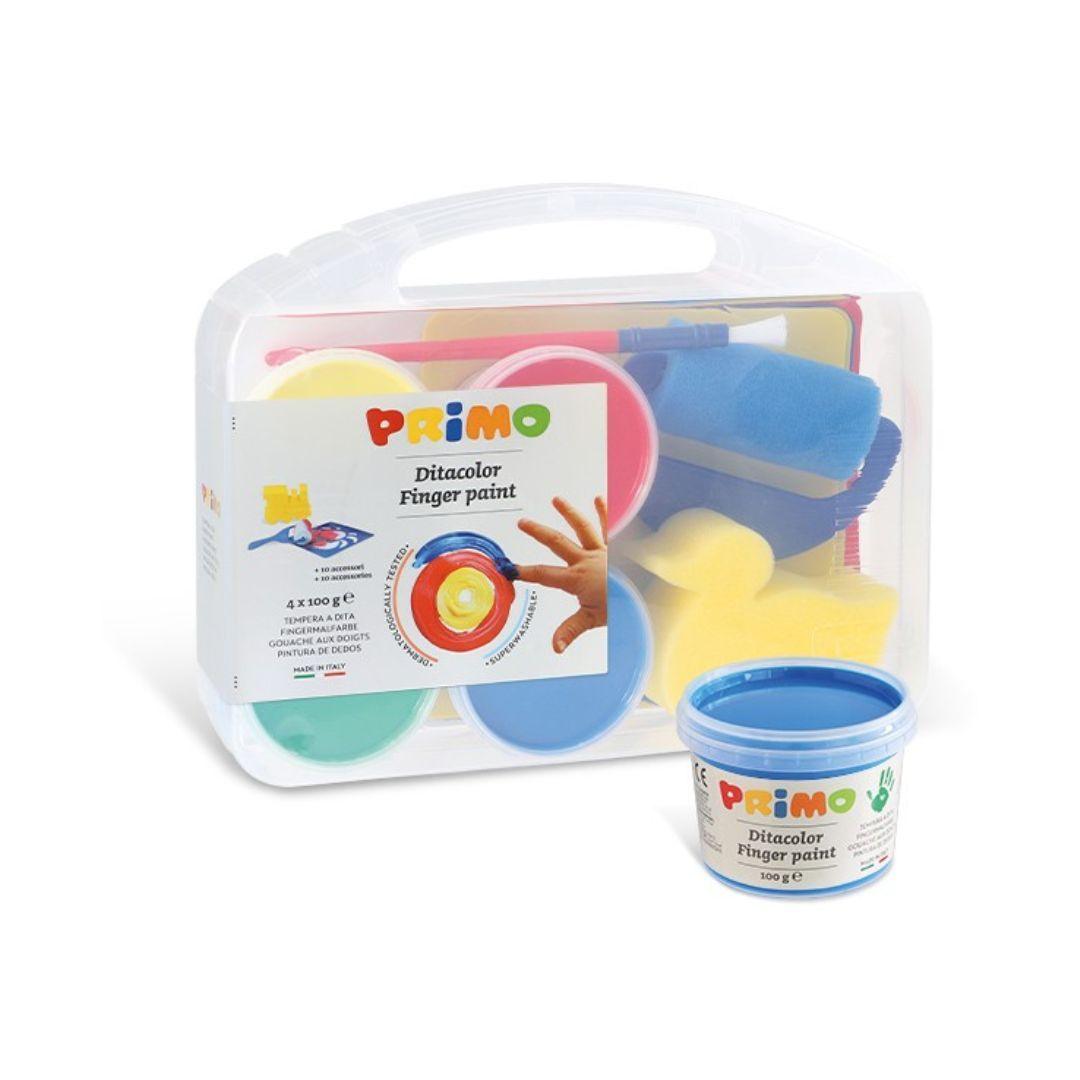 Set Pintura de Dedos - Primo ¡Un set creativo para horas de diversión!