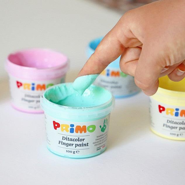 Pintura de Dedos Pastel - Primo ¡Deja que los más pequeños pinten con magia!