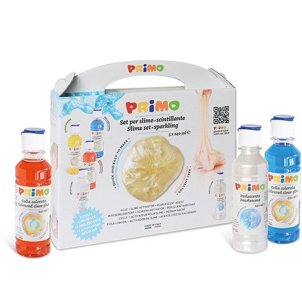 Slime Perlado Set para Crear - Primo ¡Crea tu propio slime brillante y divertido!