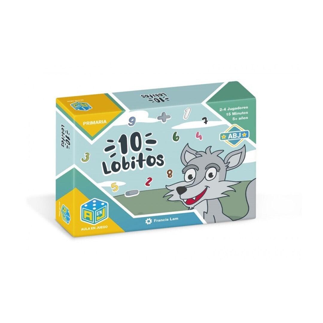 10 lobitos - Aula en juego: ¡Suma, resta y reúne la manada!