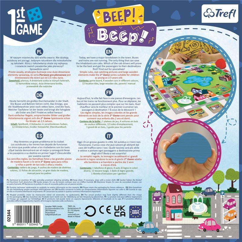 Beep! Beep! - 1st Game Atomo: ¡Conduce el taxi, salva la ciudad!
