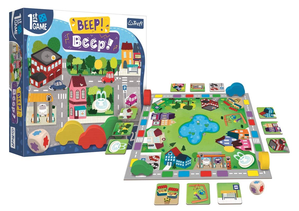 Beep! Beep! - 1st Game Atomo: ¡Conduce el taxi, salva la ciudad!