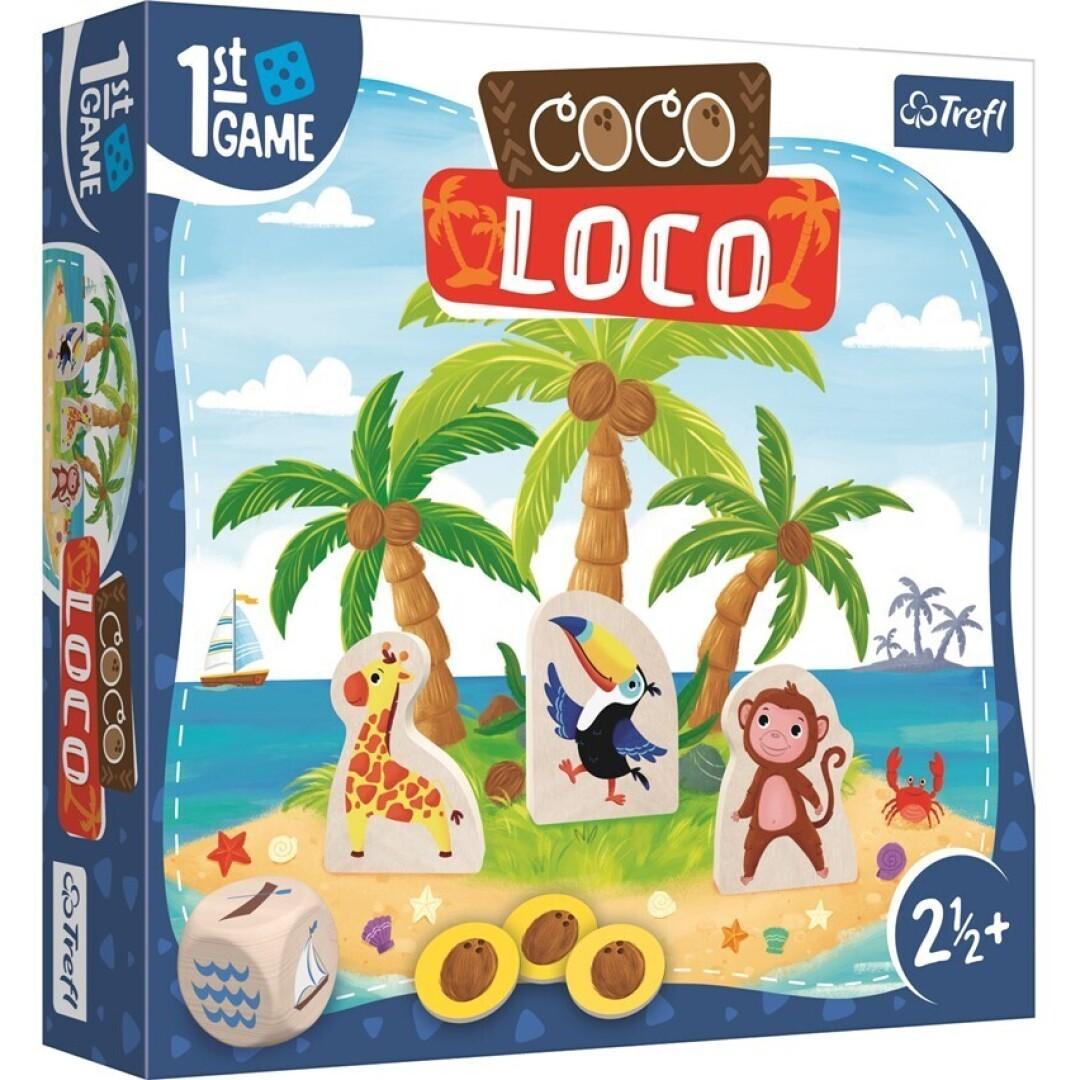 Coco Loco - 1st Game Atomo: ¡Traslada los cocos antes de que llegue la ola!