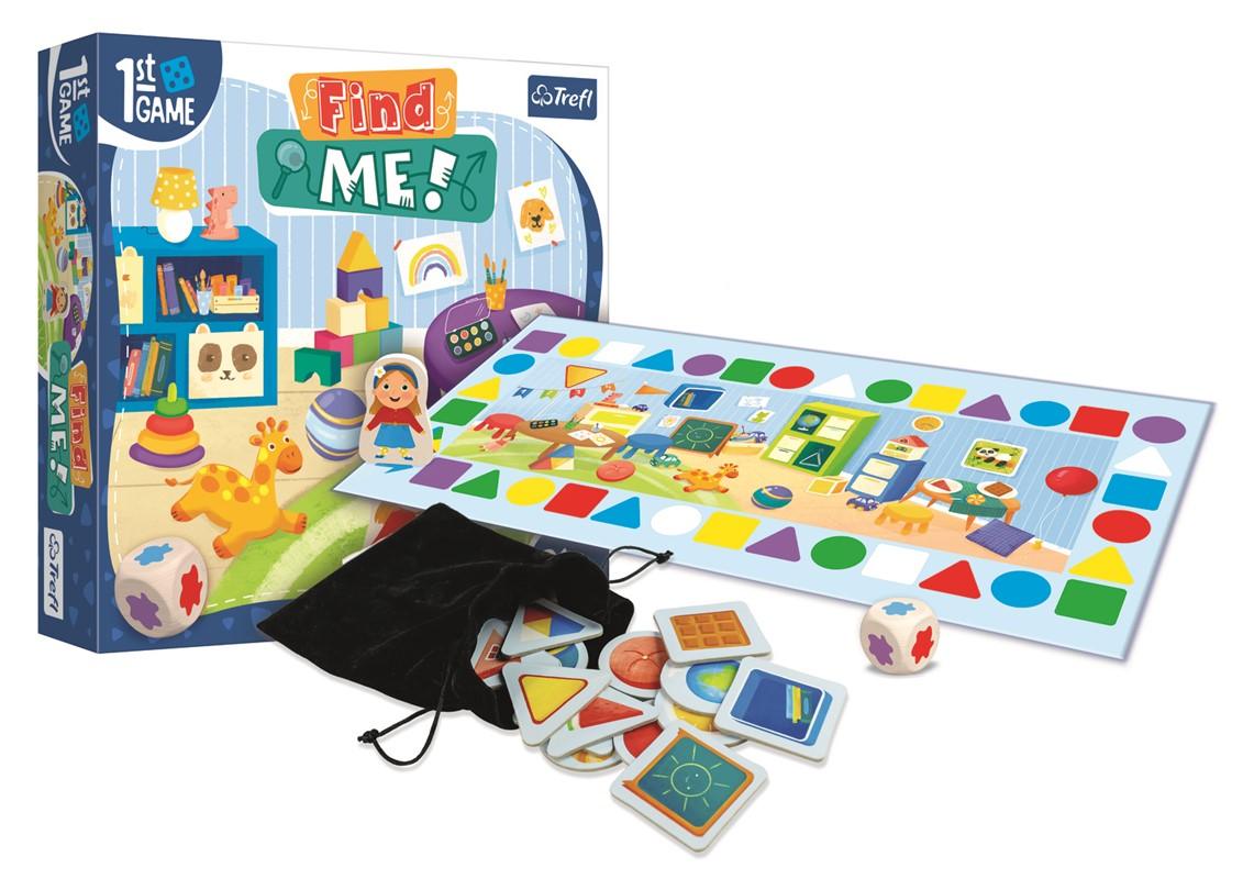 Find me! - 1st Games Atomo: ¡Encuentra, reconoce y diviértete jugando al escondite!