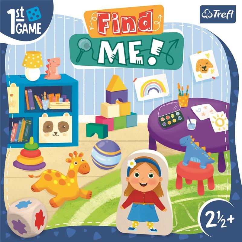 Find me! - 1st Games Atomo: ¡Encuentra, reconoce y diviértete jugando al escondite!