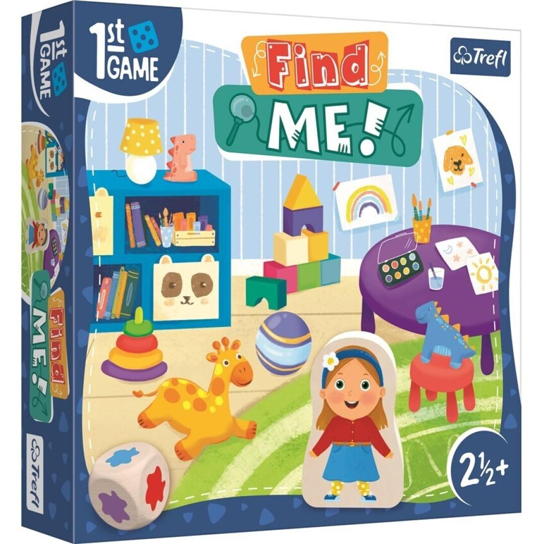 Find me! - 1st Games Atomo: ¡Encuentra, reconoce y diviértete jugando al escondite!