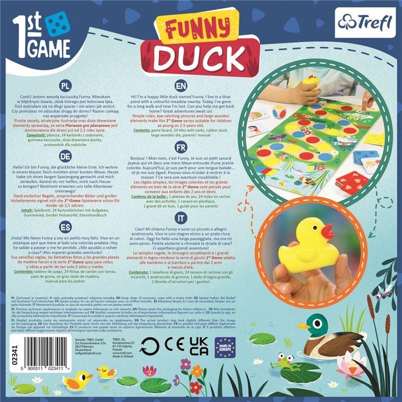 Funny Duck - 1st Game átomo: ¡Ayuda al patito a volver a casa!