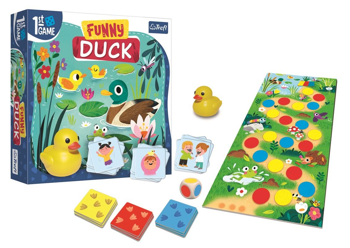 Funny Duck - 1st Game átomo: ¡Ayuda al patito a volver a casa!