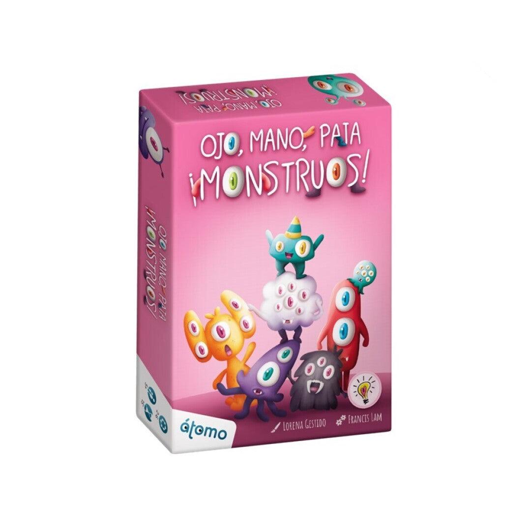 Ojo, mano, pata ¡Monstruos! - Atomo: ¡Cuenta rápido o te come el monstruo!