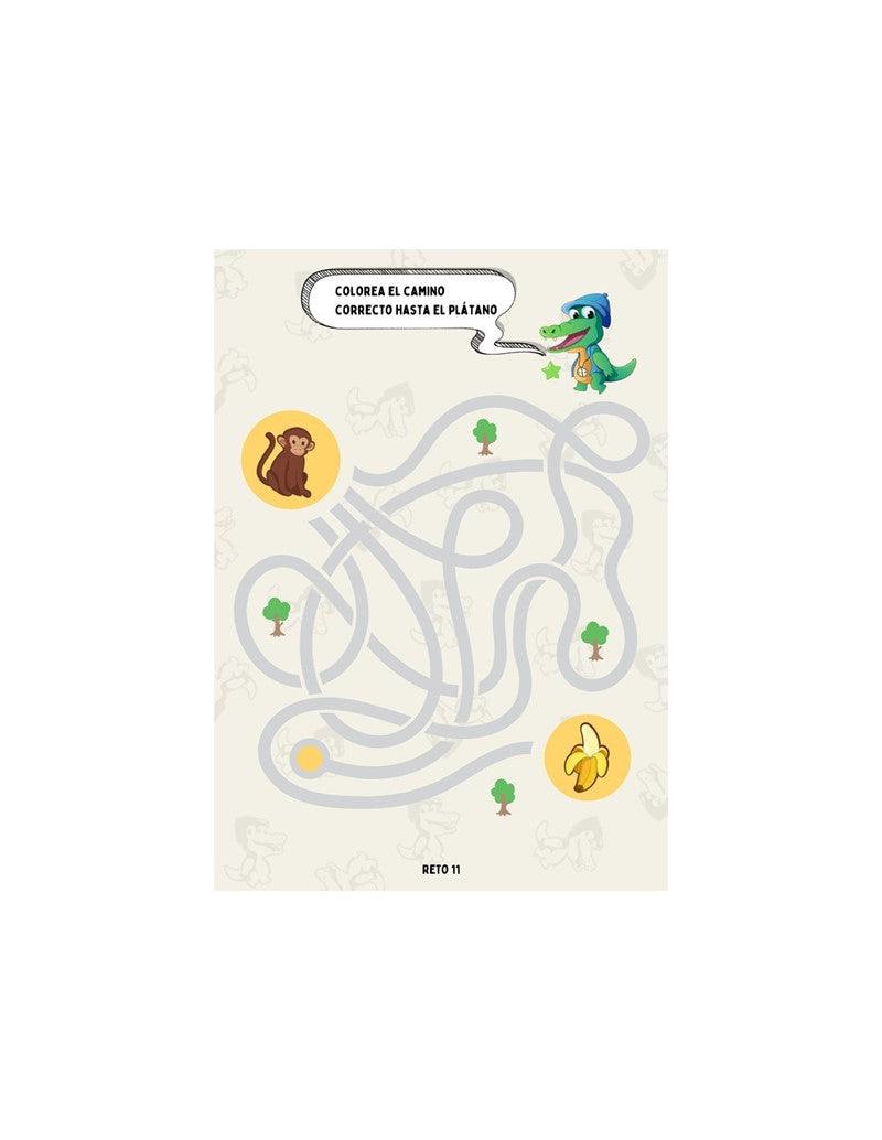 Cuaderno Estimulacion Cognitiva 4-6 años - Aula en juego: ¡Activa su mente jugando con Coco!