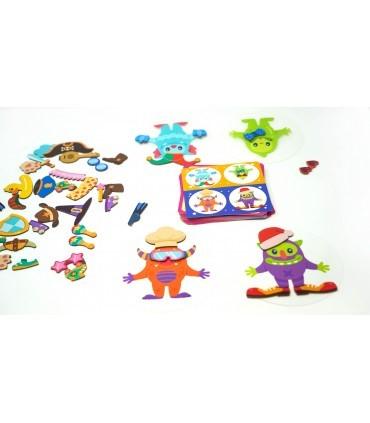 Costu monsters - Atomo: ¡Disfraza a tu monstruo antes que nadie!