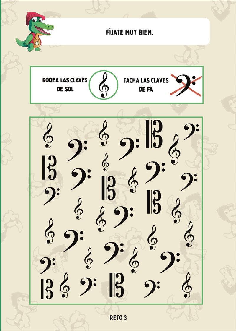 Cuaderno Estimulación Cognitiva Musical - Aula en juego: ¡Aprende con ritmo y juega con Coco!
