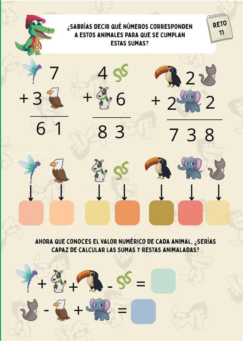 Cuaderno de Estimulacion Cognitiva de 8 - 10 años - Aula en juego: ¡Desafíos para mentes curiosas con Coco!
