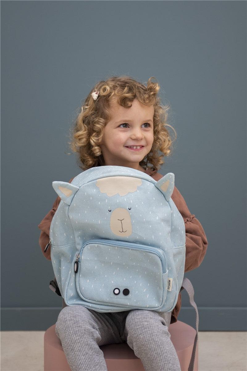 Mochila animales Alpaca - Trixie: ¡Suave, divertida y lista para cualquier aventura!