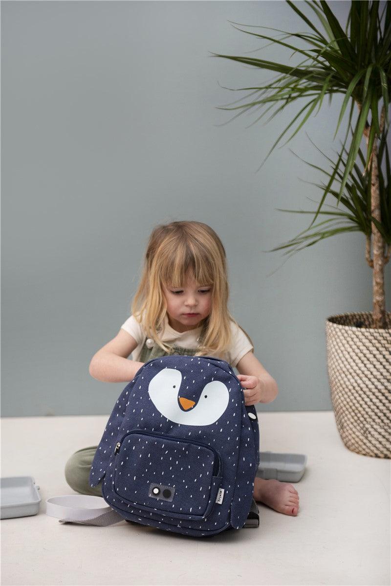 Mochila animales Pingüino - Trixie: ¡Un compañero fresquito para grandes aventuras!