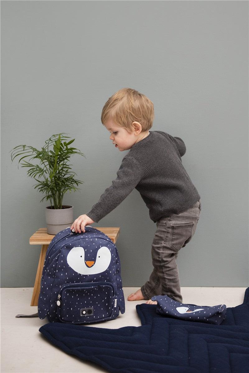 Mochila animales Pingüino - Trixie: ¡Un compañero fresquito para grandes aventuras!