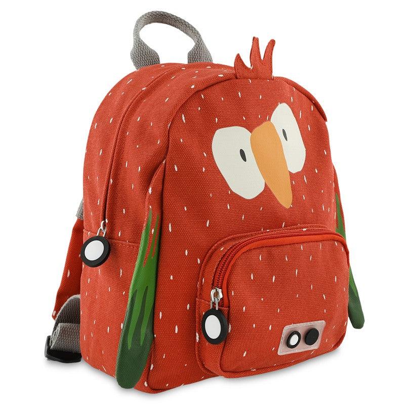 Mochila Pequeña Loro - Trixie: ¡Colores, risas y alas para explorar!