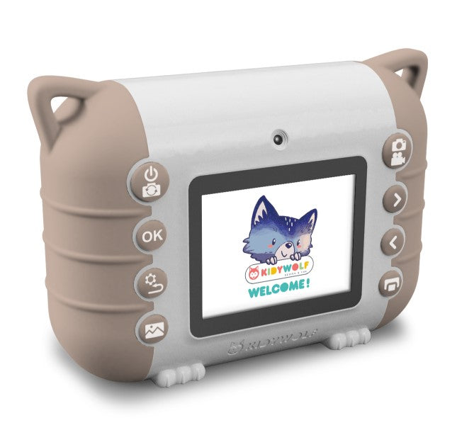 Camara de fotos instantanea Kidyprint Melocotón - Kidywolf: ¡Captura, imprime y crea sin tinta!