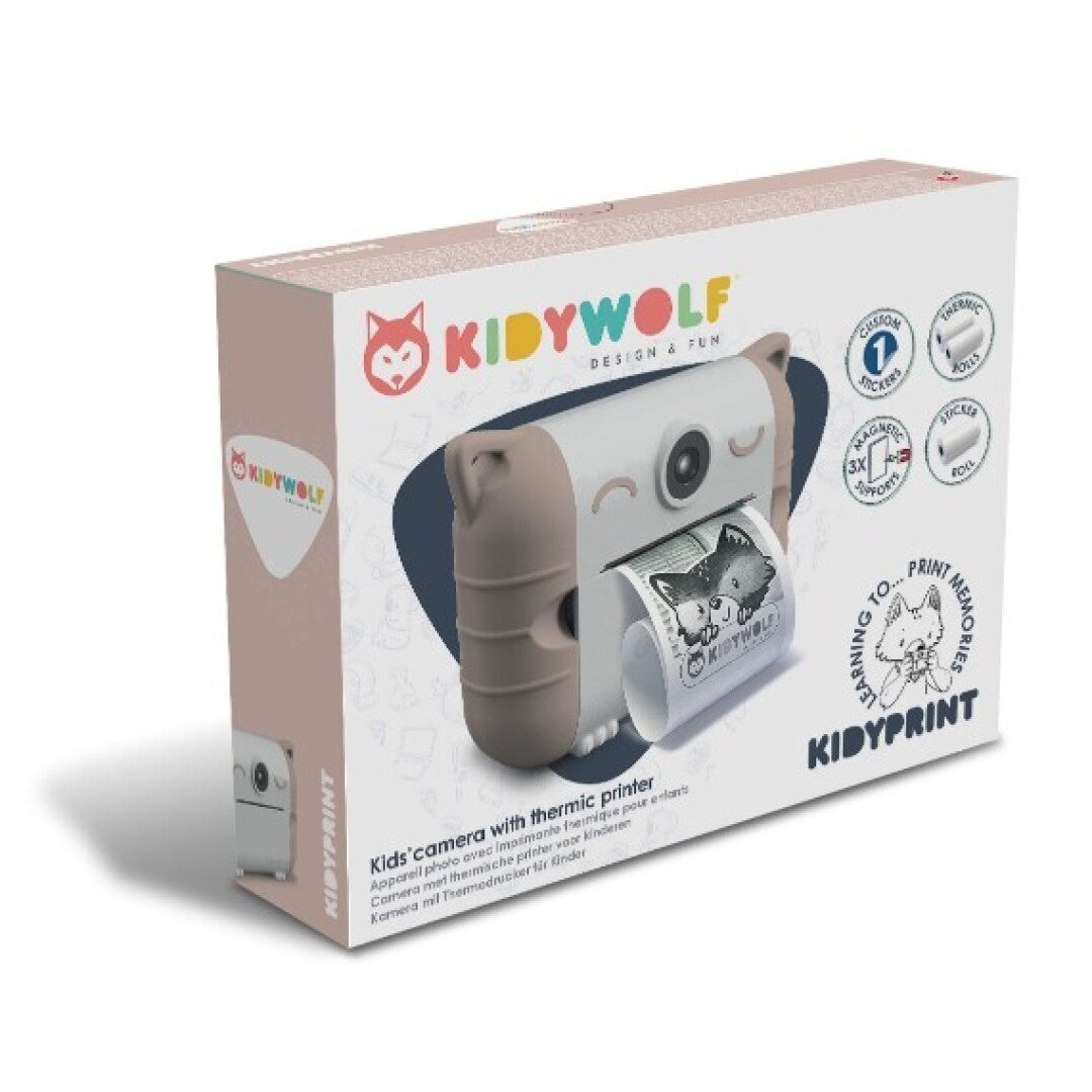 Camara de fotos instantanea Kidyprint Melocotón - Kidywolf: ¡Captura, imprime y crea sin tinta!