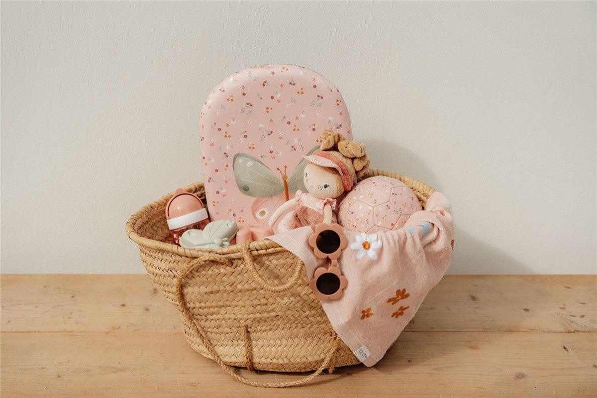Toalla de playa pequeñas flores rosas - Little Dutch: ¡Suave como un abrazo bajo el sol!