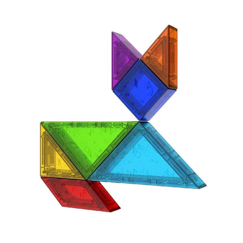 Magfun Tangram 3D Imán Clásico - KebÖ ¡Un clásico juego con un giro moderno!