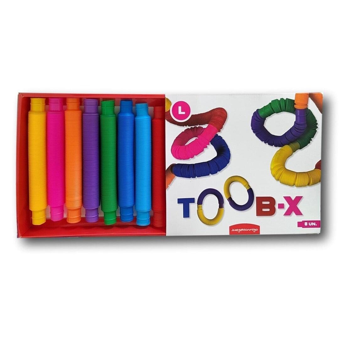 TOOB-X 8pcs Tamaño L: ¡Diversión por un tubo!