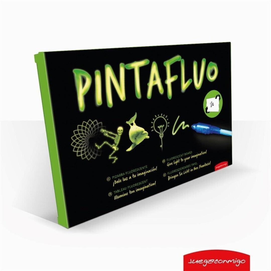 Pizarra fluorescente A3 - Pintafluo: ¡Dibuja con luz y magia!