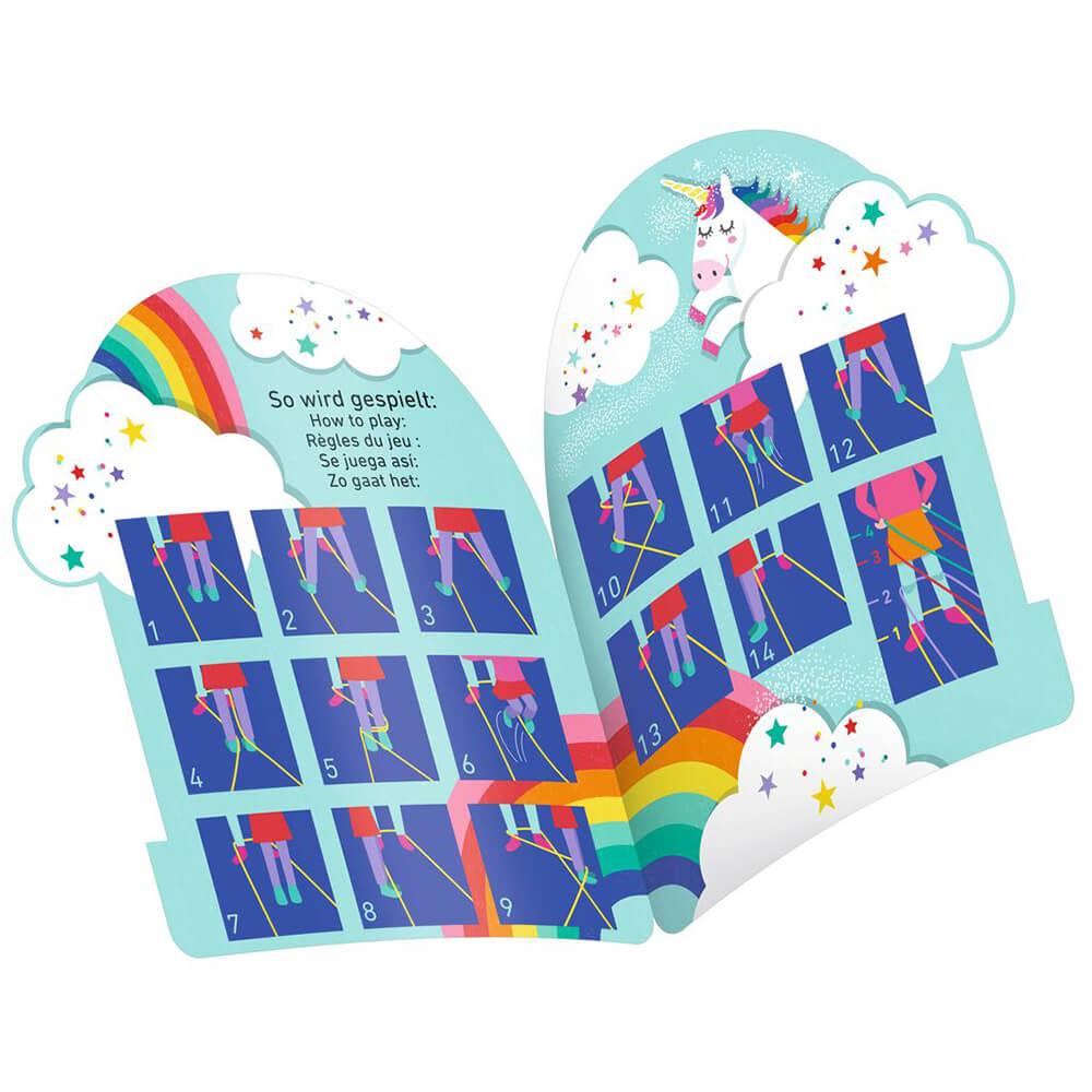 Goma de saltar rainbow - Moses: ¡El juego de siempre, ahora con brillo!