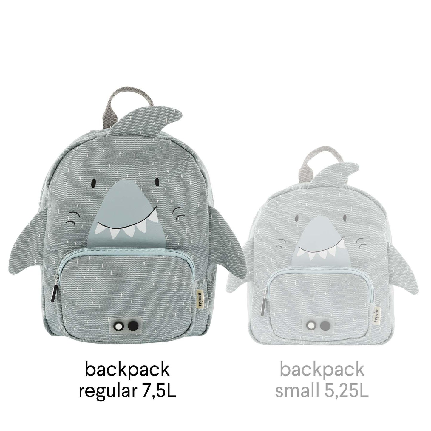 Mochila animales Shark - Trixie: ¡Tu pequeño aventurero siempre acompañado!