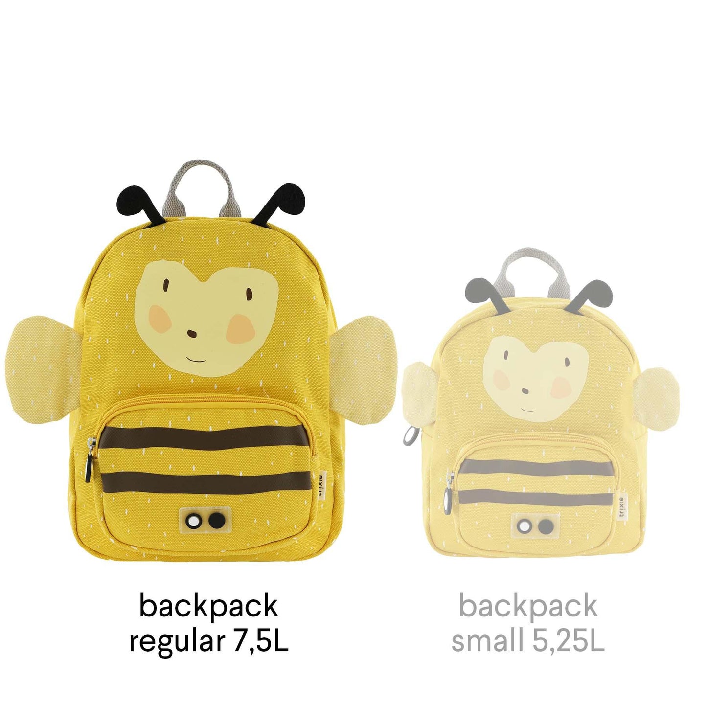 Mochila animales Abeja - Trixie: ¡Zumba de emoción en cada aventura!