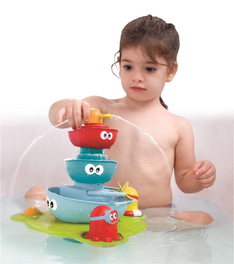 Fuentes bañeras apilables - Yookidoo: ¡Magia de agua que estimula y divierte!
