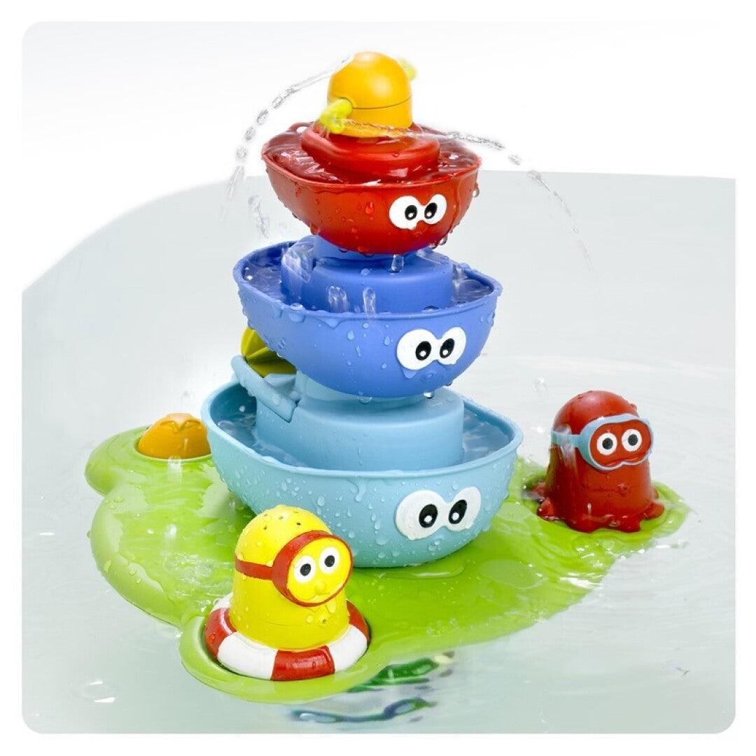 Fuentes bañeras apilables - Yookidoo: ¡Magia de agua que estimula y divierte!