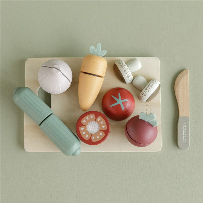 Verduras para Cortar - Little Dutch: ¡A cocinar y aprender jugando!