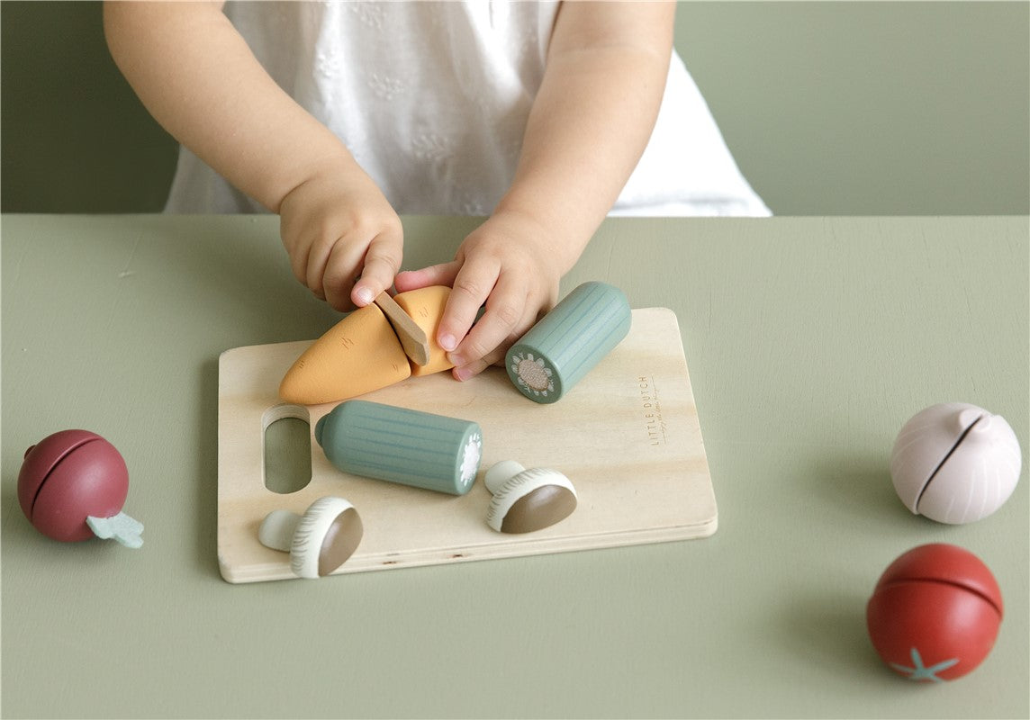 Verduras para Cortar - Little Dutch: ¡A cocinar y aprender jugando!