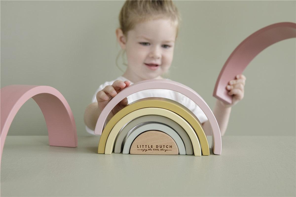 Arcoiris Rosa - Little Dutch: ¡El juguete que transforma su imaginación!