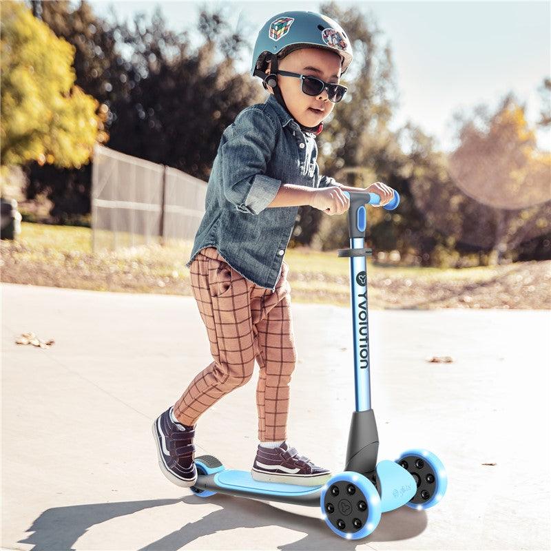 YGLIDER NUA Azul - Yvolution: ¡El patinete que crece con tu peque!
