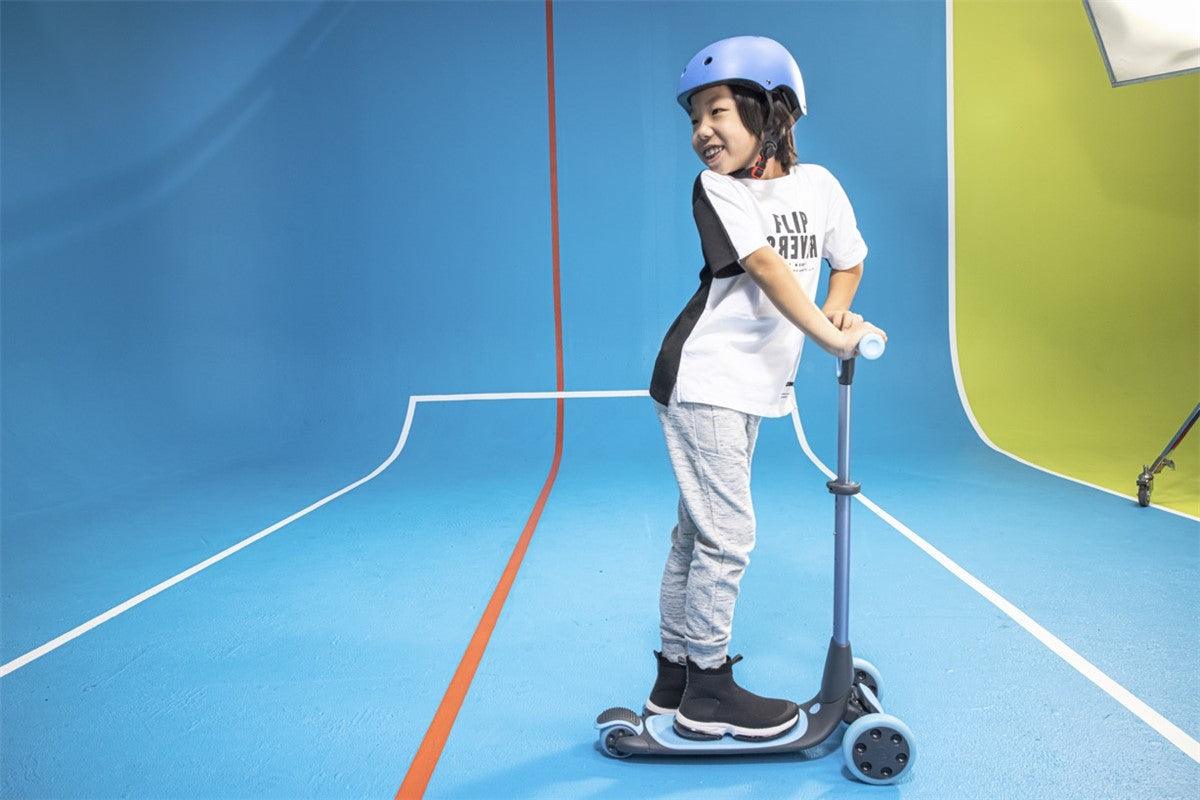 YGLIDER NUA Azul - Yvolution: ¡El patinete que crece con tu peque!