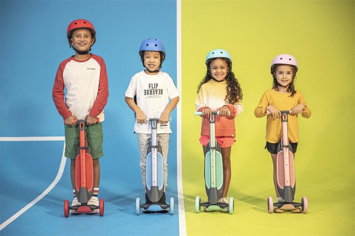 YGLIDER NUA Azul - Yvolution: ¡El patinete que crece con tu peque!