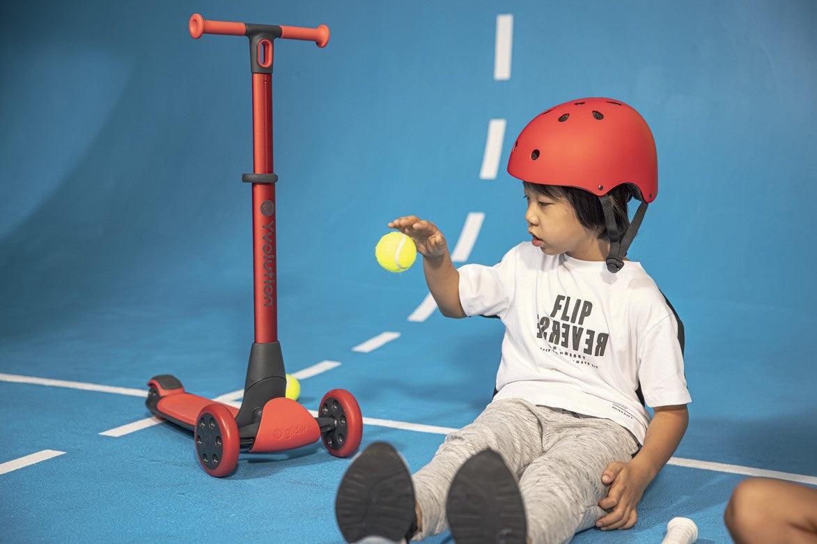 YGLIDER NUA Rojo - Yvolution: ¡El patinete que crece con tu peque!
