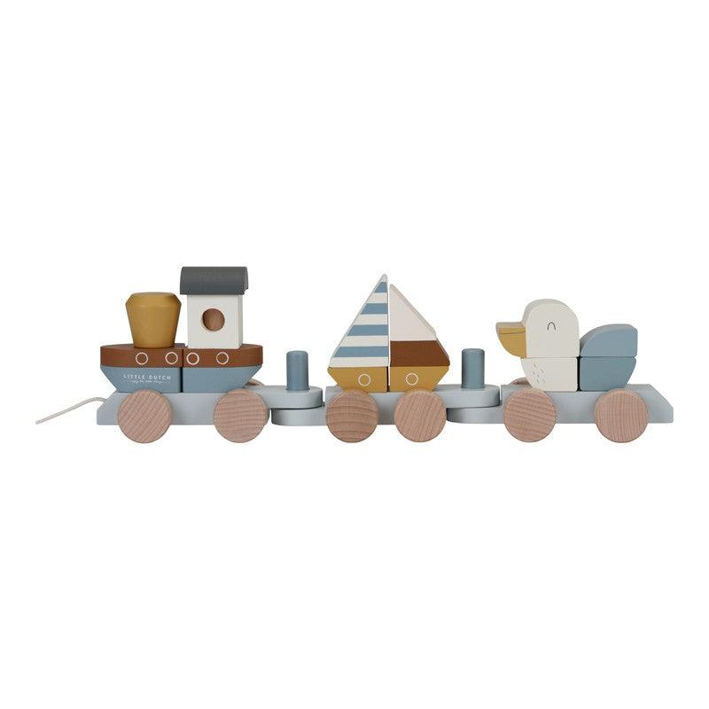 Tren Arrastre y Apilable Saylor Bay - Little Dutch: ¡Un viaje de diversión para tu bebé
