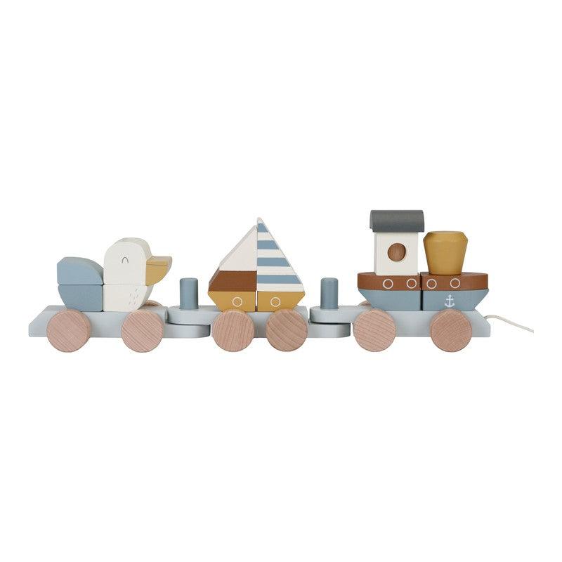 Tren Arrastre y Apilable Saylor Bay - Little Dutch: ¡Un viaje de diversión para tu bebé