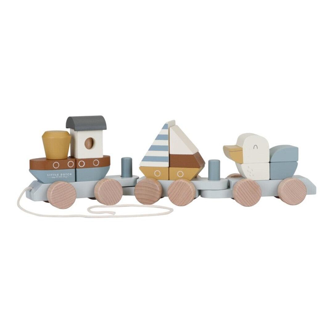 Tren Arrastre y Apilable Saylor Bay - Little Dutch: ¡Un viaje de diversión para tu bebé