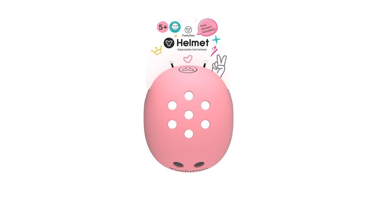 Casco Protección Pequeño Rosa - Yvolution: ¡Seguridad en cada aventura!