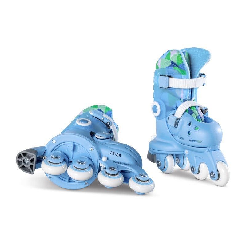 PATINES TWISTA Azul T.23-28 - Yvolution: ¡Aprender a patinar nunca fue tan fácil!