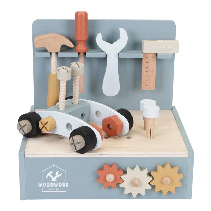Mini Banco de Trabajo - Little dutch: ¡Pequeñas manos, grandes construcciones!