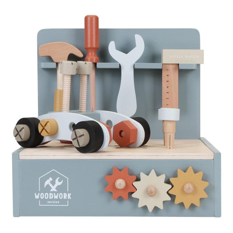 Mini Banco de Trabajo - Little dutch: ¡Pequeñas manos, grandes construcciones!