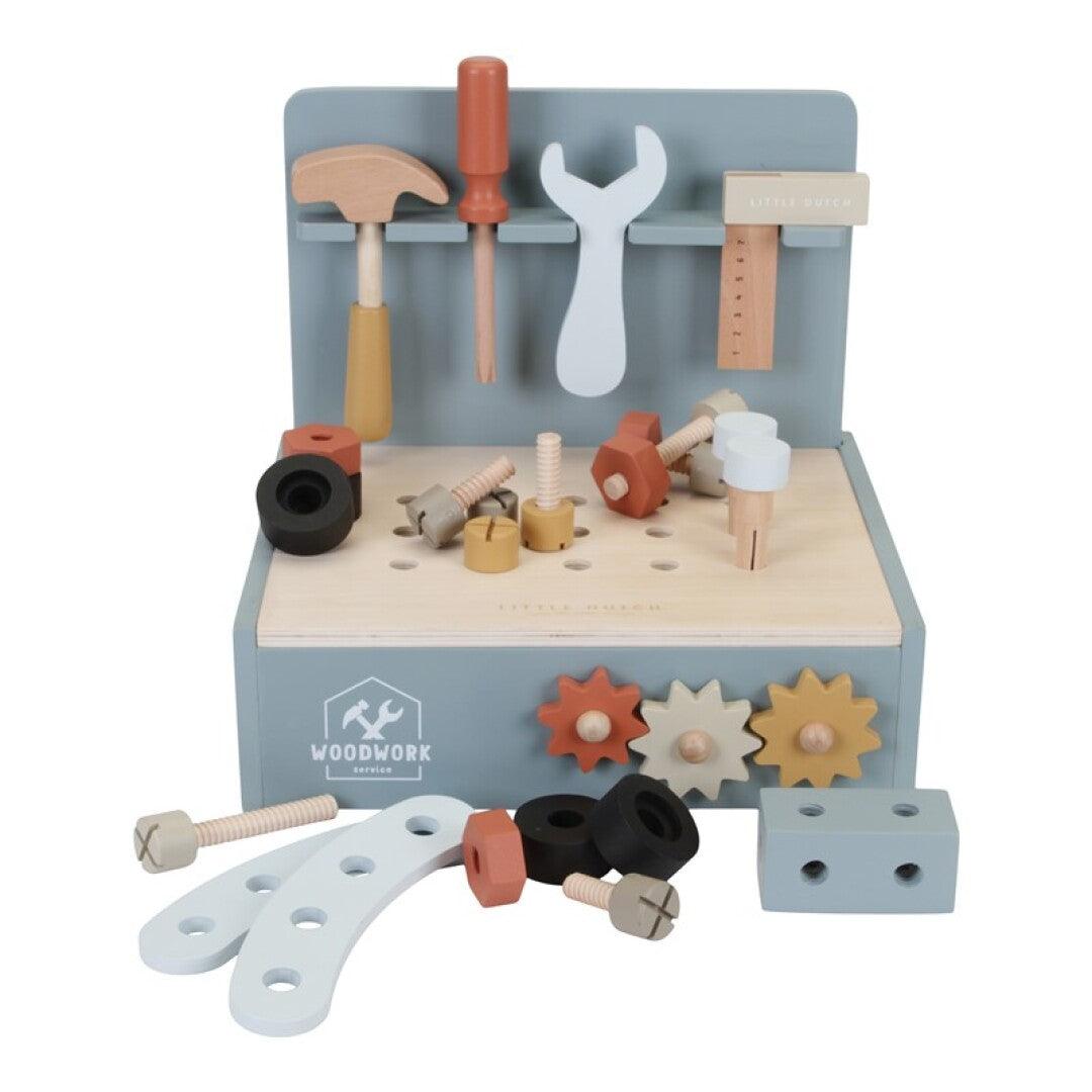 Mini Banco de Trabajo - Little dutch: ¡Pequeñas manos, grandes construcciones!