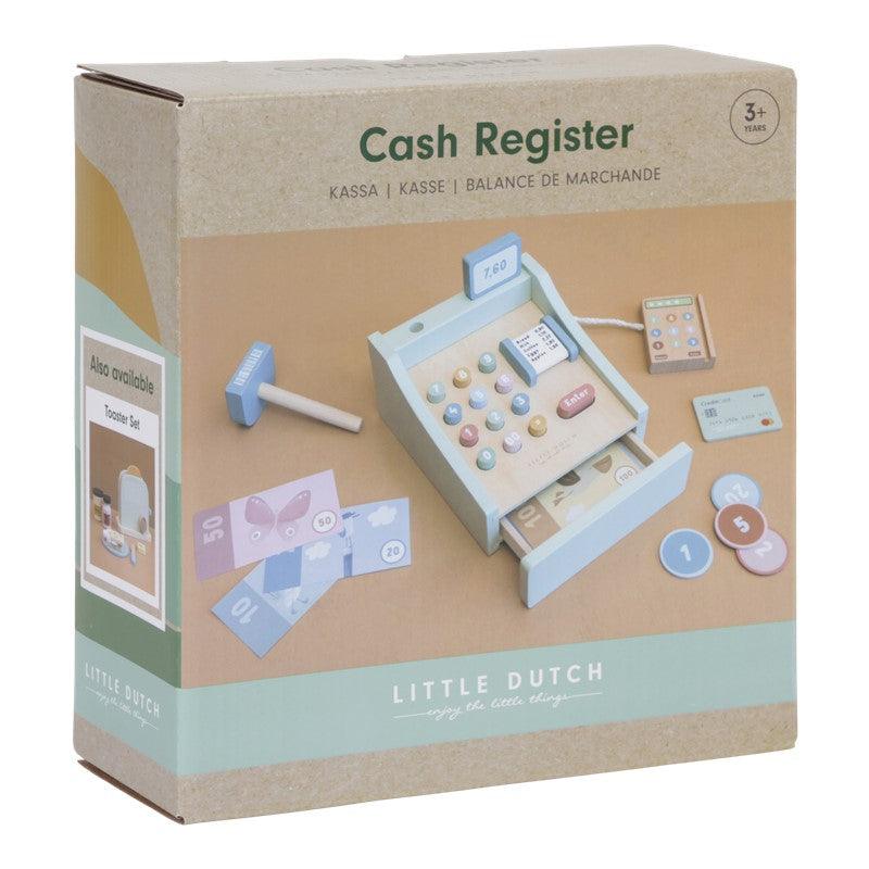 Caja registradora con escáner - Little Dutch: ¡Aprender a contar mientras juega a comprar!