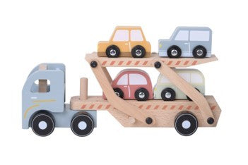 Camión Transporte de Coches - Little Dutch: ¡A la carretera, listo para ayudar!