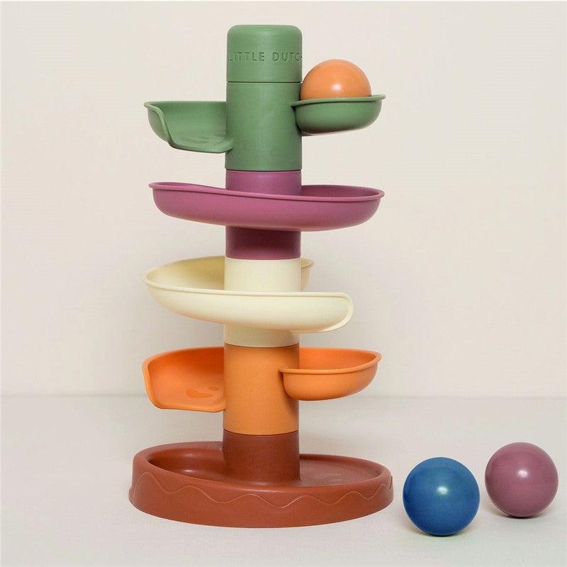 Circuito Bola Vintage - Little Dutch: ¡La diversión y el aprendizaje rodando con cada pelota!